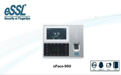 eSSL eFace 990 Multi Biometric Time Attendance Access Control System